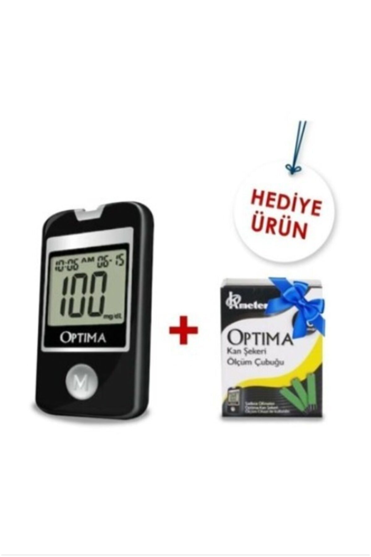 Optima Şeker Ölçüm Cihazı Ve Strip